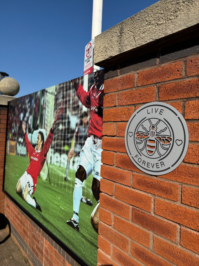 Manchester Lyrics Plaque