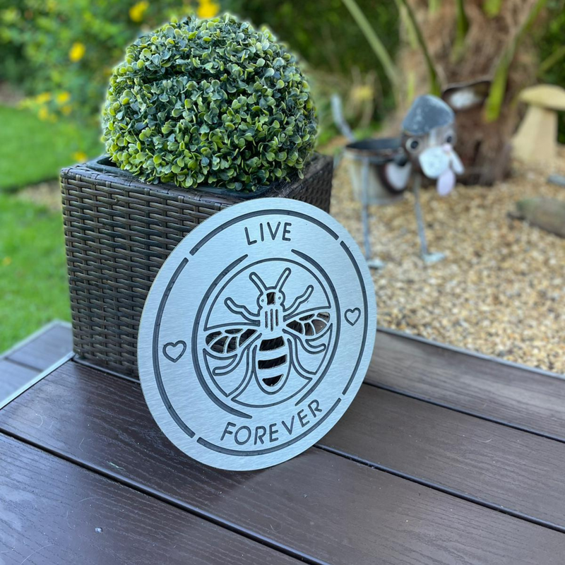 Manchester Lyrics Plaque